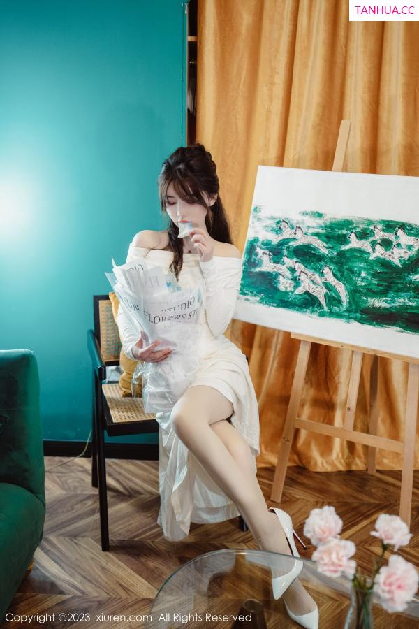 婠婠么  [XiuRen]高清写真图 2023.01.29 No.6182 婠婠么 丝袜美腿第22张图片